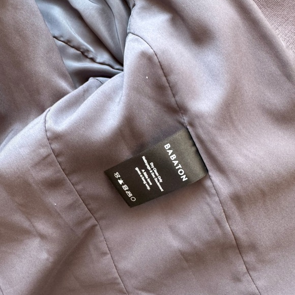 Aritizia Babaton Gray Keith Blazer, Babaton Open Front Gray Blazer Jacket - Picture 7 of 8